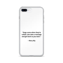 Load image into Gallery viewer, Mary Bly Dog/Cat Love iPhone Case
