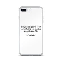 Load image into Gallery viewer, Confucius Inspirational iPhone Case
