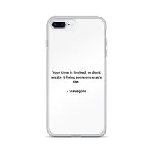 Load image into Gallery viewer, Steve Jobs Inspirational iPhone Case

