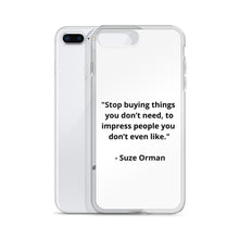 Load image into Gallery viewer, Suze Orman iPhone Case
