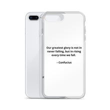Load image into Gallery viewer, Confucius Inspirational iPhone Case
