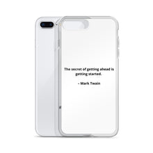 Load image into Gallery viewer, Mark Twain Inspirational iPhone Case
