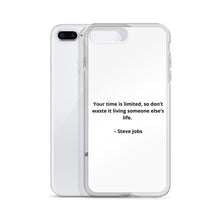 Load image into Gallery viewer, Steve Jobs Inspirational iPhone Case
