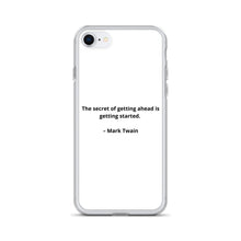 Load image into Gallery viewer, Mark Twain Inspirational iPhone Case
