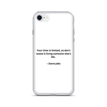Load image into Gallery viewer, Steve Jobs Inspirational iPhone Case
