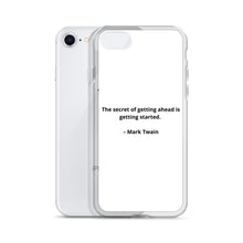 Load image into Gallery viewer, Mark Twain Inspirational iPhone Case
