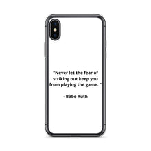 Load image into Gallery viewer, Babe Ruth iPhone Case
