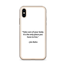 Load image into Gallery viewer, Jim Rohn iPhone Case
