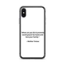 Load image into Gallery viewer, Mother Teresa iPhone Case
