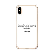 Load image into Gallery viewer, Aristotle Inspirational iPhone Case
