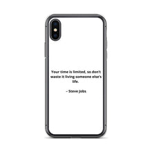 Load image into Gallery viewer, Steve Jobs Inspirational iPhone Case
