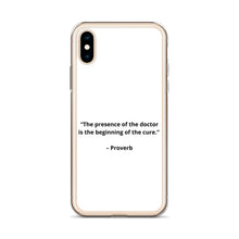 Load image into Gallery viewer, Proverb Doctor iPhone Case
