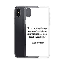 Load image into Gallery viewer, Suze Orman iPhone Case
