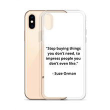 Load image into Gallery viewer, Suze Orman iPhone Case
