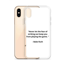 Load image into Gallery viewer, Babe Ruth iPhone Case
