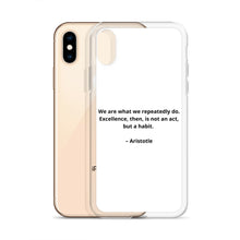 Load image into Gallery viewer, Aristotle Inspirational iPhone Case
