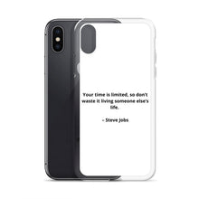 Load image into Gallery viewer, Steve Jobs Inspirational iPhone Case
