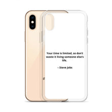 Load image into Gallery viewer, Steve Jobs Inspirational iPhone Case
