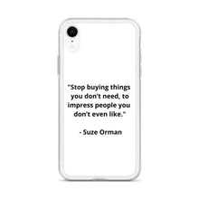 Load image into Gallery viewer, Suze Orman iPhone Case
