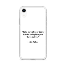 Load image into Gallery viewer, Jim Rohn iPhone Case

