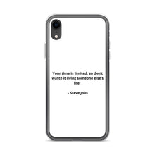 Load image into Gallery viewer, Steve Jobs Inspirational iPhone Case
