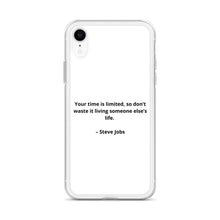 Load image into Gallery viewer, Steve Jobs Inspirational iPhone Case
