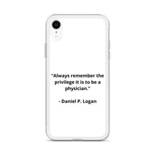 Load image into Gallery viewer, Daniel P. Logan Doctor iPhone Case
