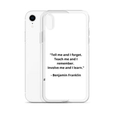 Load image into Gallery viewer, Benjamin Franklin iPhone Case
