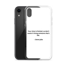 Load image into Gallery viewer, Steve Jobs Inspirational iPhone Case
