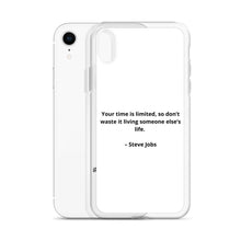 Load image into Gallery viewer, Steve Jobs Inspirational iPhone Case
