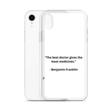 Load image into Gallery viewer, Benjamin Franklin Doctor iPhone Case
