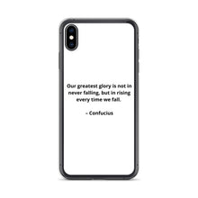 Load image into Gallery viewer, Confucius Inspirational iPhone Case
