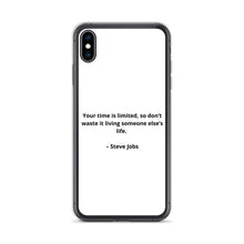 Load image into Gallery viewer, Steve Jobs Inspirational iPhone Case
