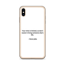 Load image into Gallery viewer, Steve Jobs Inspirational iPhone Case
