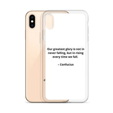 Load image into Gallery viewer, Confucius Inspirational iPhone Case
