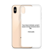 Load image into Gallery viewer, Steve Jobs Inspirational iPhone Case
