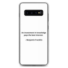 Load image into Gallery viewer, Benjamin Franklin Inspirational Samsung Case
