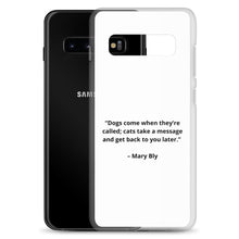 Load image into Gallery viewer, Mary Bly Dog/Cat Love Samsung Case
