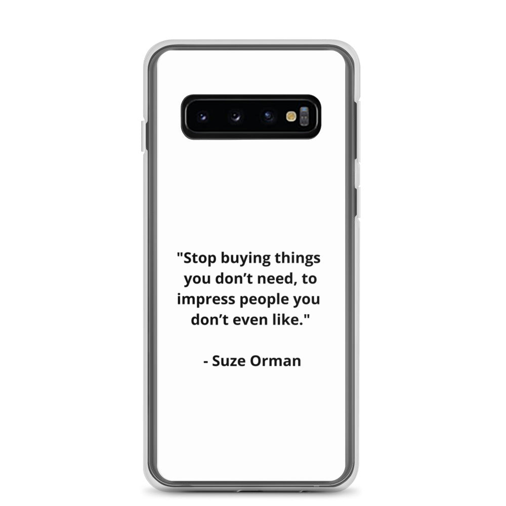 Suze Orman Samsung Case