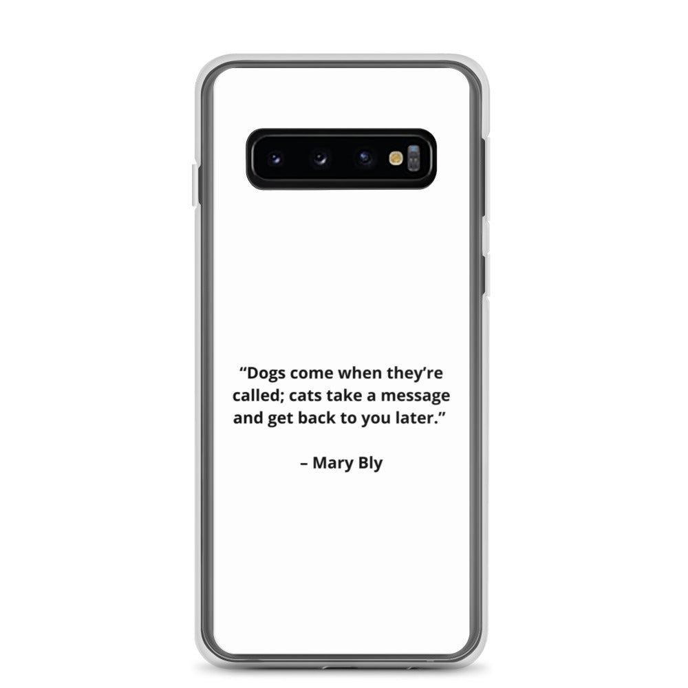 Mary Bly Dog/Cat Love Samsung Case