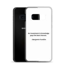 Load image into Gallery viewer, Benjamin Franklin Inspirational Samsung Case
