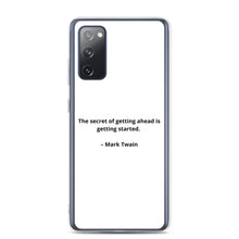 Load image into Gallery viewer, Mark Twain Inspirational Samsung Case

