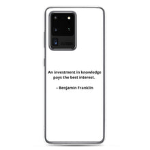 Load image into Gallery viewer, Benjamin Franklin Inspirational Samsung Case
