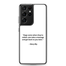 Load image into Gallery viewer, Mary Bly Dog/Cat Love Samsung Case
