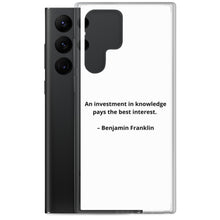 Load image into Gallery viewer, Benjamin Franklin Inspirational Samsung Case
