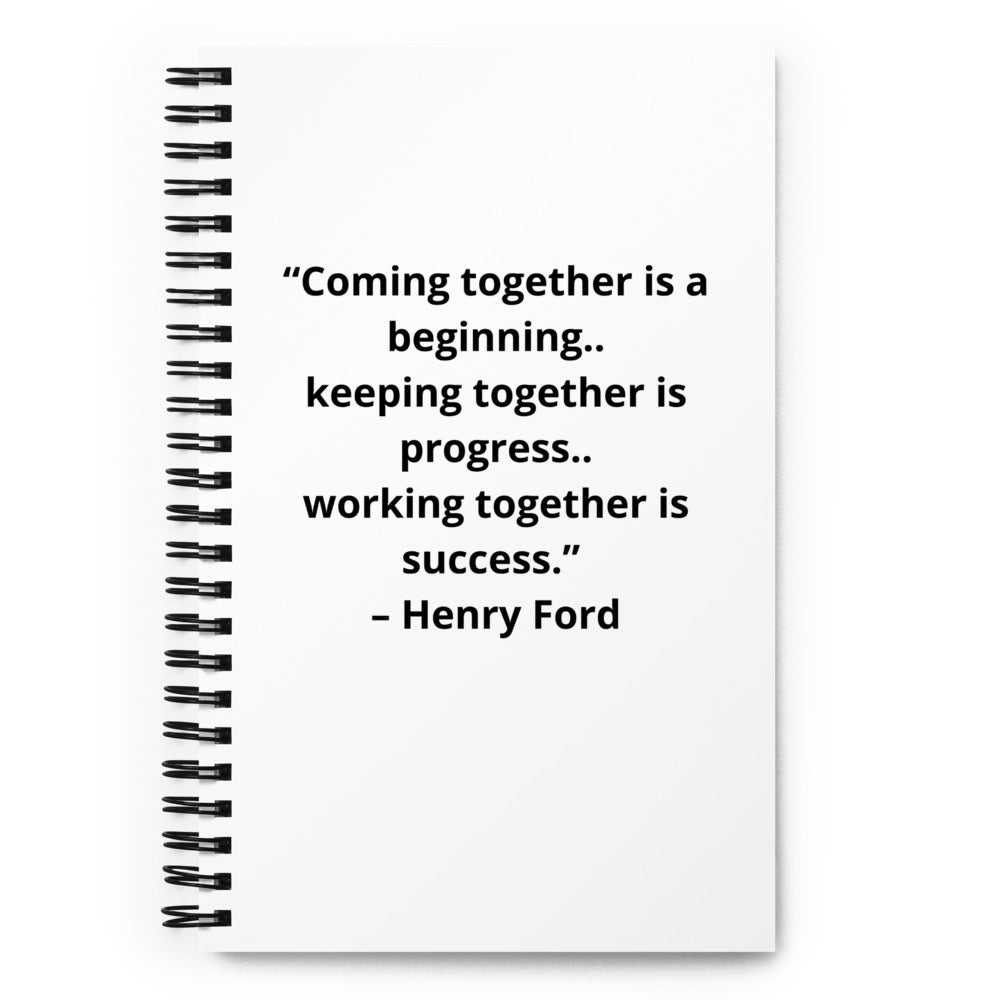 Henry Ford Spiral Notebook