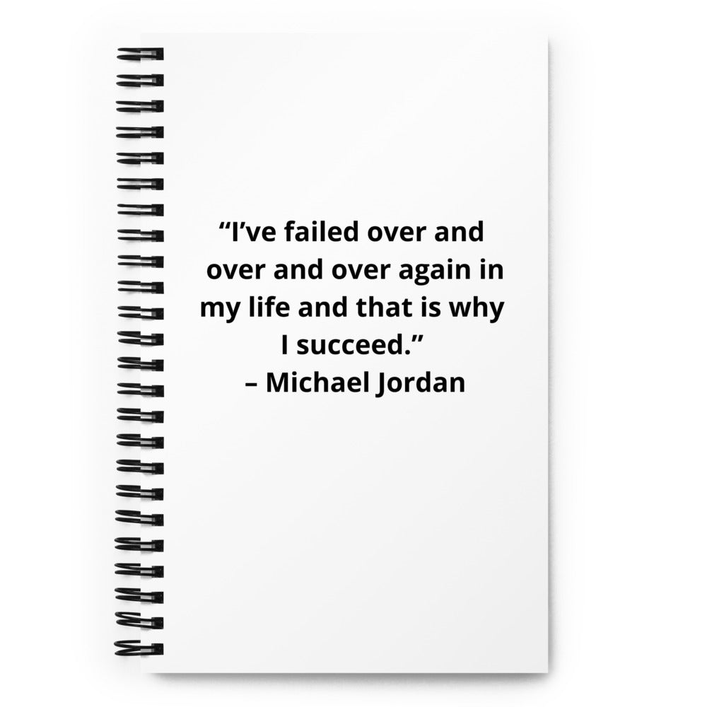 Michael Jordan Spiral Notebook