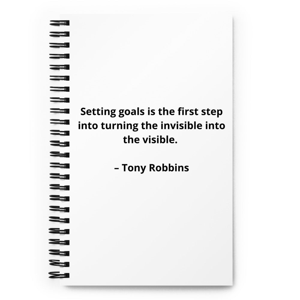 Tony Robbins Notebook