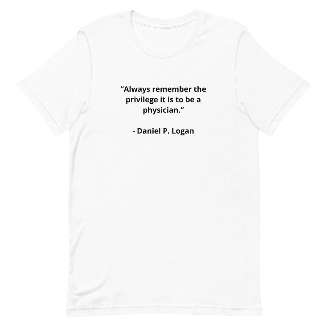 Daniel P. Logan Doctor T-shirt