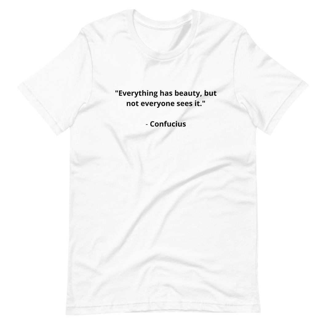 Spiritual Confucius Quote Unisex T-shirt